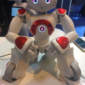 Le bot Nao - Crédit : Laure Delmoly