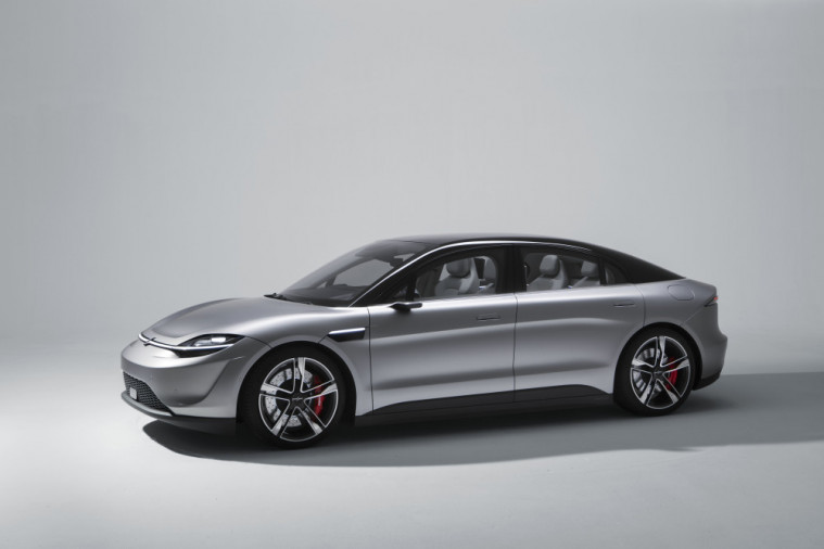 Sony Vision S, la voiture électrique du constructeur japonais montrée lors du CES 2020