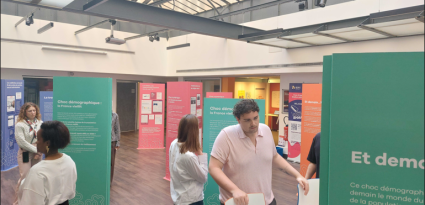 Visite de l’exposition “Travailler demain” à l’APEC République