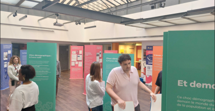 Visite de l’exposition “Travailler demain” à l’APEC République